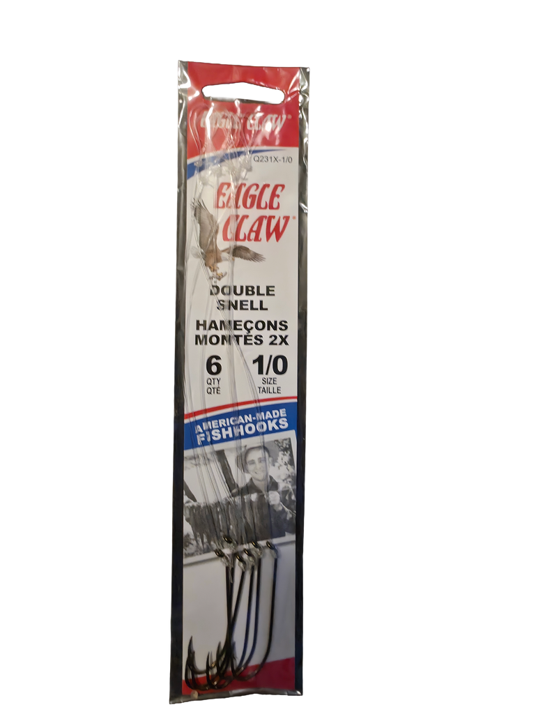 Eagle Claw Double Snell Size 1/0