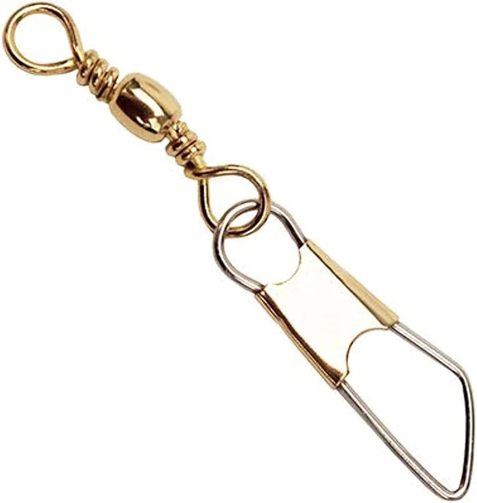 Eagle Claw Barrel w/ Safety Snap Swivel Size 3