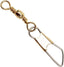 Eagle Claw Barrel w/ Safety Snap Swivel Size 10