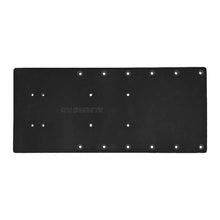 Sea Brackets 18" Straight Trolling Motor Plate - Black [SEA2324-BLK]