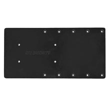 Sea Brackets 16" Straight Trolling Motor Plate f/Garmin Kraken - Black [SEA2301-BLK]