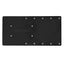 Sea Brackets 16" Straight Trolling Motor Plate f/Garmin Kraken - Black [SEA2301-BLK]