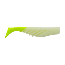 Berkley Gulp! Saltwater Ripple Mullet - 3" - Glow/Chartreuse GSRM3-GC [1637698]