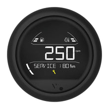 Veratron VL Digital 85 w/Round Black Bezel [B00205802]