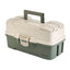 Plano Three-Tray Tackle Box - Green/Tan [P000407]