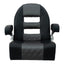 Springfield Console Helm Flip-Up - Black-Grey [1042035-BLK]