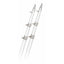 Rupp 18' White Carbon Fiber Telescoping Outrigger Poles 1.5" Diameter (Pair) [A0-1800-CFTW]