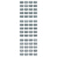 Blue Sea 8217 Grey Small Format Label Kit - 60 Labels [8217]