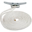 Sea-Dog Double Braided Nylon Dock Line - 5/8" x 35 - White [302116035WH-1]