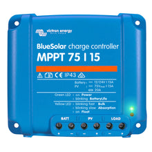 Victron BlueSolar MPPT Charge Controller - 75V - 15AMP - UL Approved [SCC010015050R]