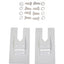 Fortress Guardian G-5 - Mud Palm Set - Pair [G-5 MUDPALMSET]