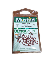 Mustad Octopus/ Beak Size 8 Big Red 92553NP